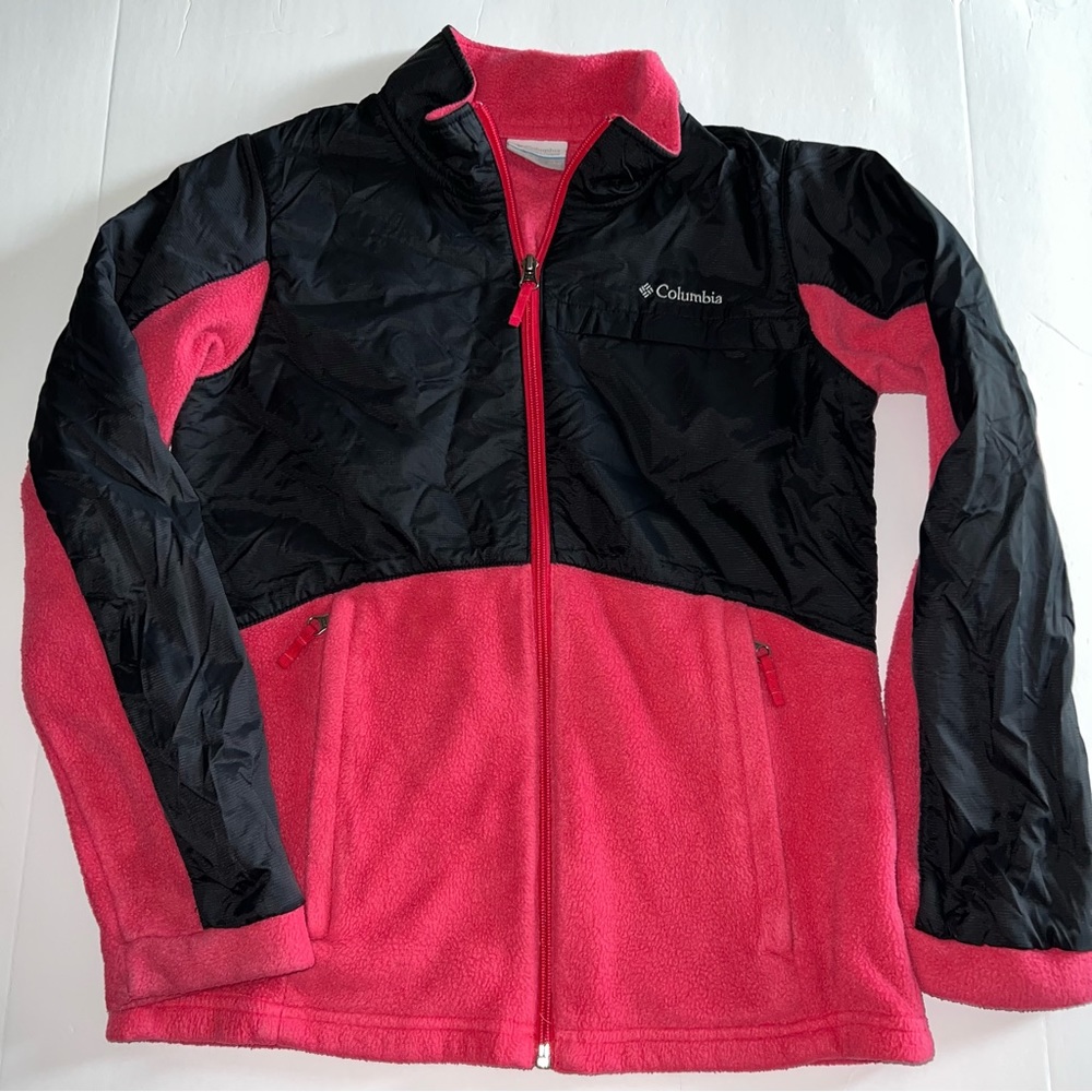 Columbia full fleece girls large